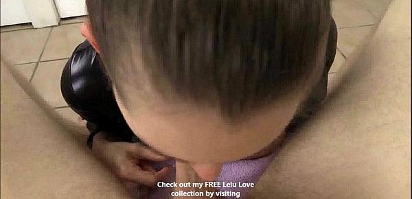  Lelu Love Puts On Lipstick And Wraps Her Red Lips Around Your Cock